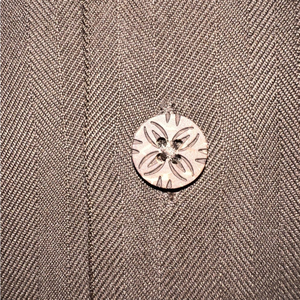 Tommy Bahama “Bar None” Brown Silk Embroidered Shirt | XXL | Button Front - Picture 6 of 9